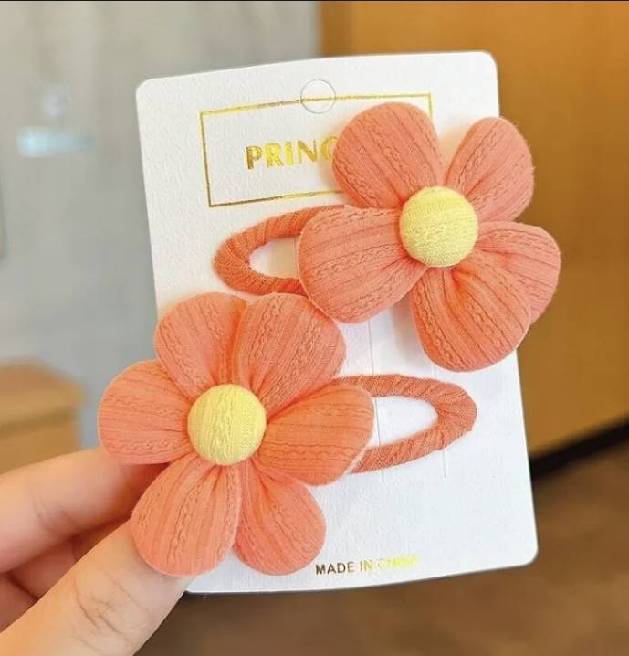 💗มาหยา กิ๊ฟช้อป💗 กิ๊บติดผม ดอกไม้ สีพาสเทล น่ารักดูดี แฟชั่นประดับผมสำหรับผู้หญิง แพ๊ค 2 ชิ้น