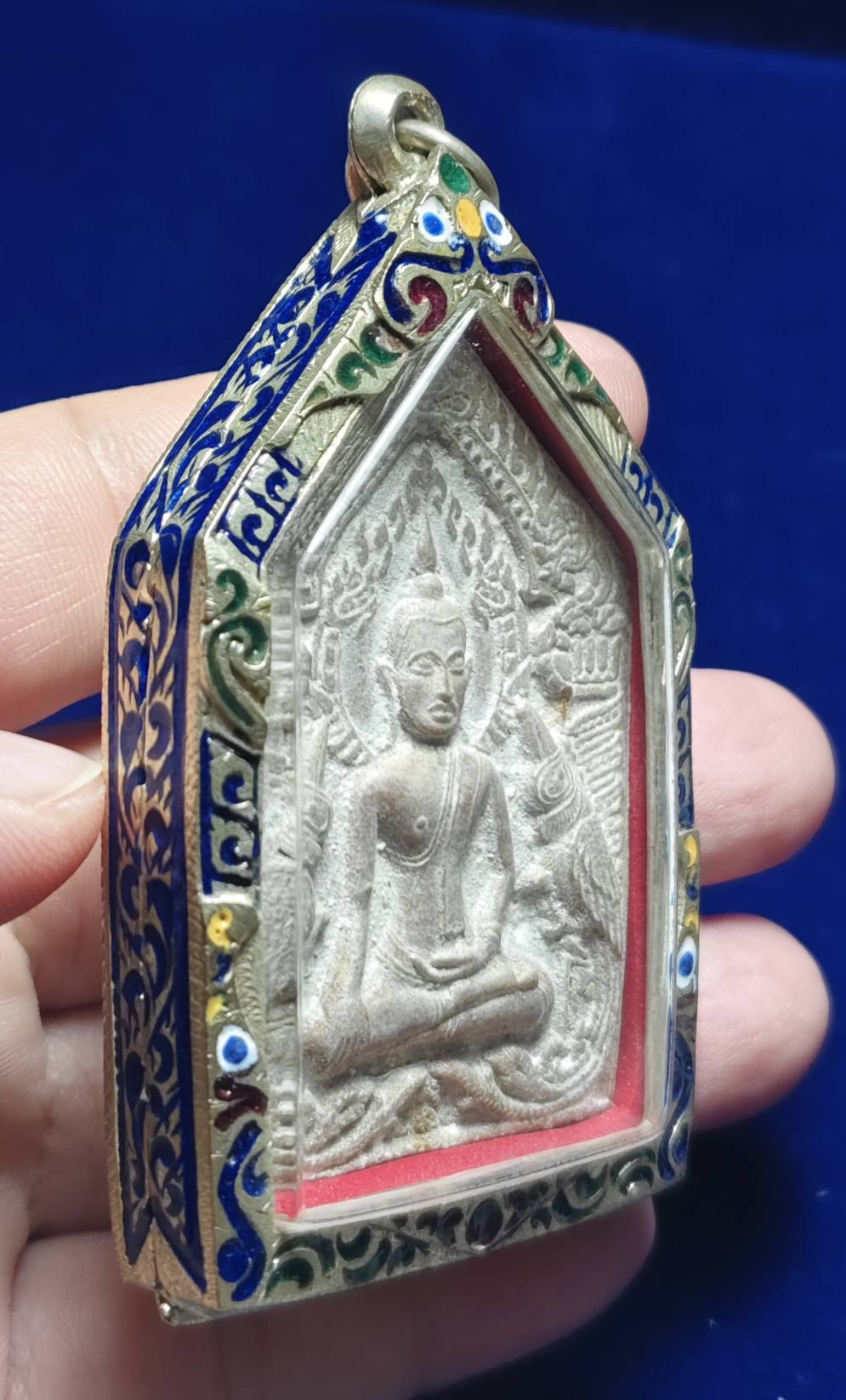 พระขุนแผน กุมารทอง สาริกาเรียกทรัพย์ ครูบาพิรุณ สิริจันโท วัดชัยมงคล จ.เชียงใหม่ (ใส่กรอบเงินพร้อมใช้งาน)