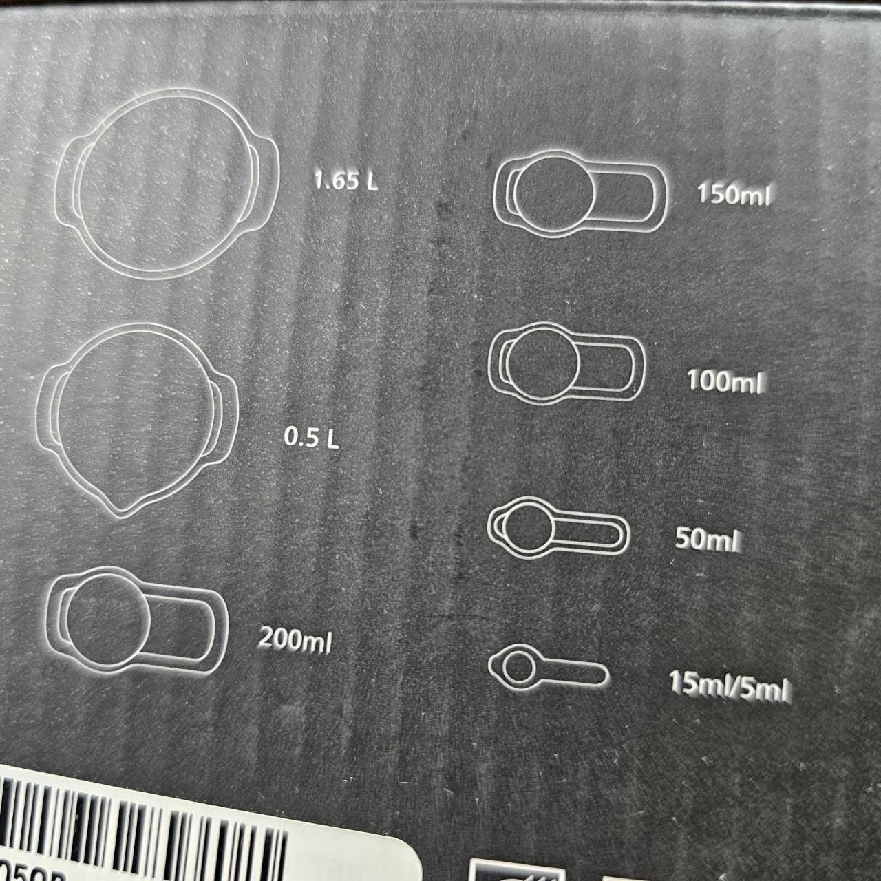 Joseph Joseph รุ่น Nest 7 Plus ถ้วยตวง ช้อนตวง สีสันสวยงาม