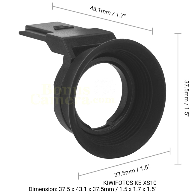 ยางรองตาสำหรับกล้องฟูจิ X-S10,X-S20,X-T200 FujiFilm Eye Cup