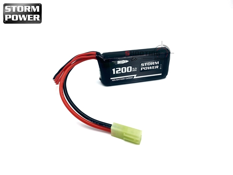 แบตลิโพ Storm Power 20C 1200mAh 11.1V