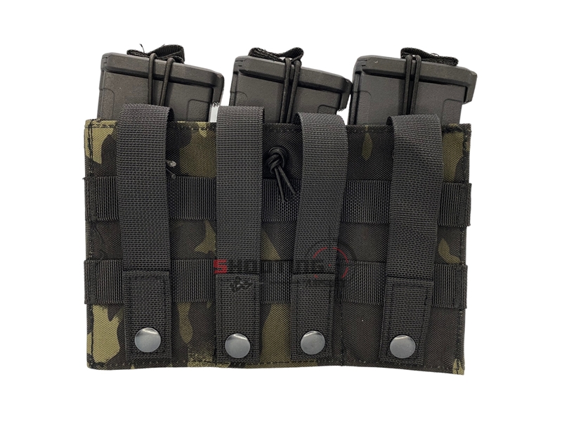 เพ้าแม็กกาซีน M4 ติดเวส (3 ช่อง)