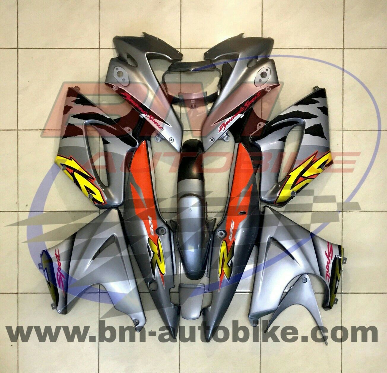 ชุดสี Ls NEW เต็มคัน สีเทาข้ม262ล้วน 4,500 กรัม