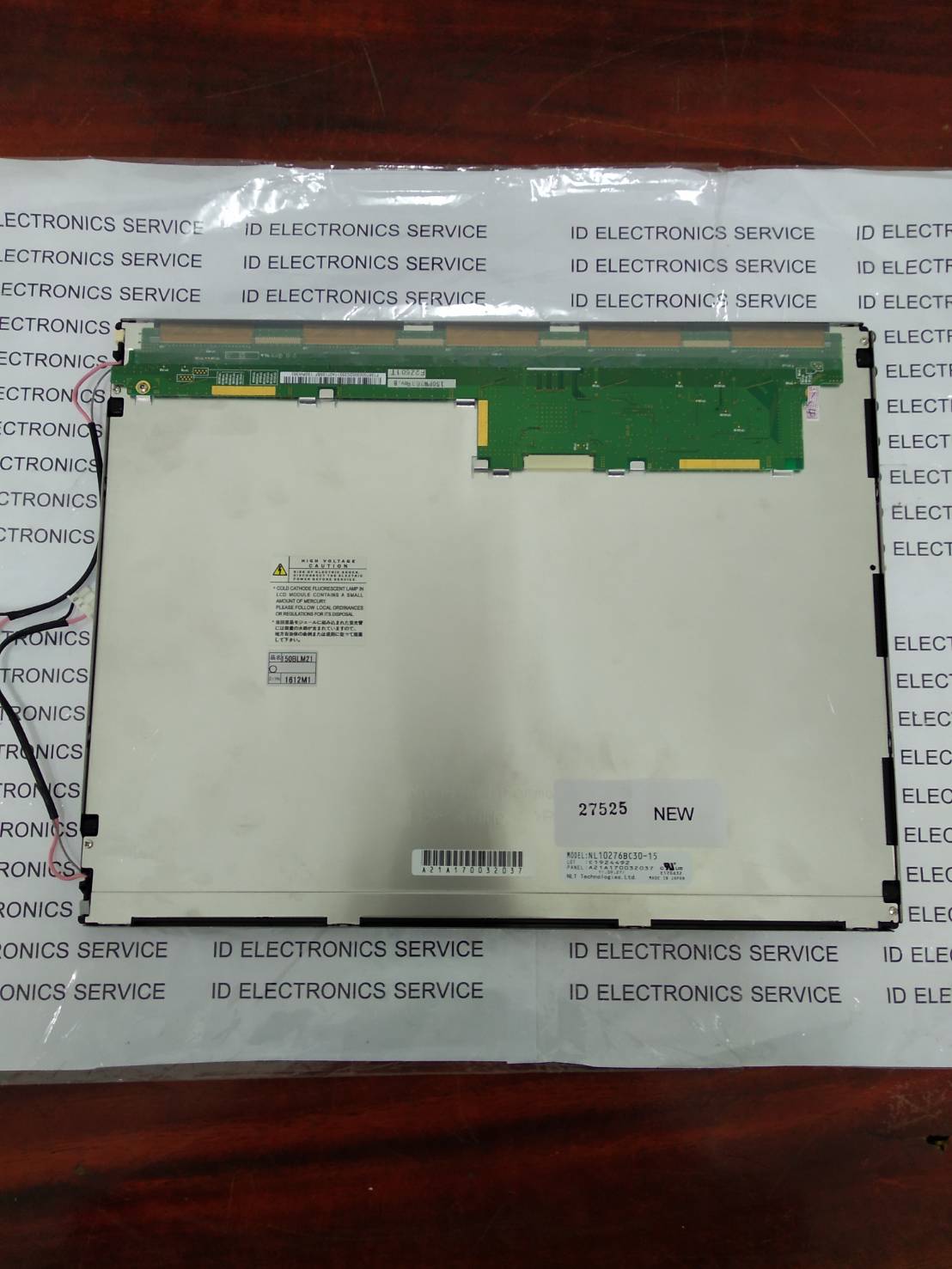 LCD PANEL " NEC " MODEL : NL10276BC30-15