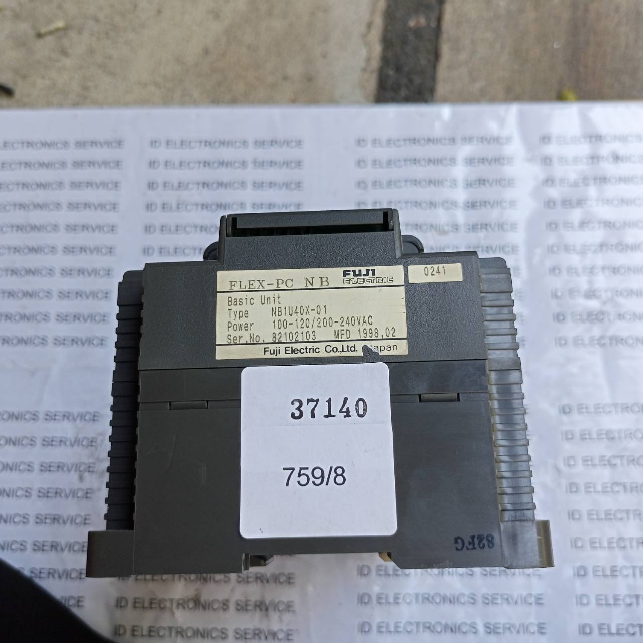 PLC " FUJI " MODEL : NB1U40X-01