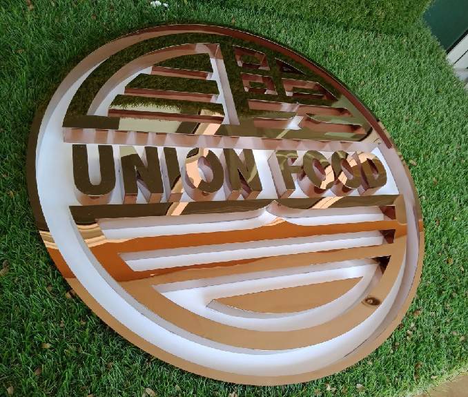 #ป้ายอักษรทองแดง #ป้ายโลโก้