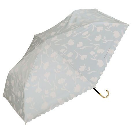 ร่ม Wpc Folding Umbrella (55 cm) flower shadow edition สีเทา