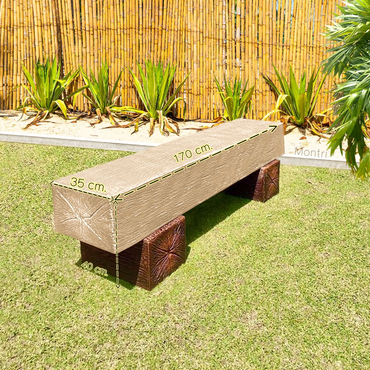 เซต เก้าอี้ไม้หมอน พร้อมเตาอิฐ สร้างมุมแคมป์ไฟอบอุ่น แข็งแรง สไตล์มินิมอล