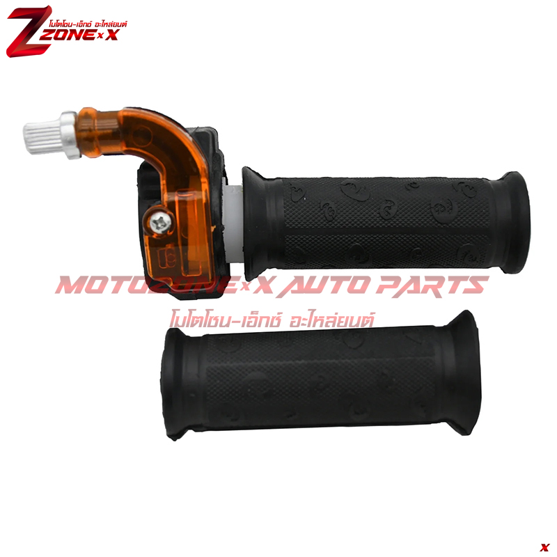 คันเร่ง+สาย Twist Throttle Accelerator Grip 22mm/14.9cm 47cc and 49cc Mini Motos and pocket bikes MOTOZONE-X(โมโตโซน-เอ็กซ์) อะไหล่ Part