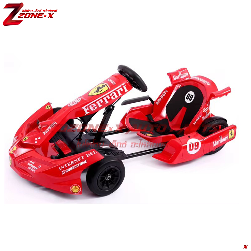โกคาร์ทไฟฟ้า Electric GoKart ZONE-X(โซน เอ็กซ์) A 350W*2 54V 24km/h