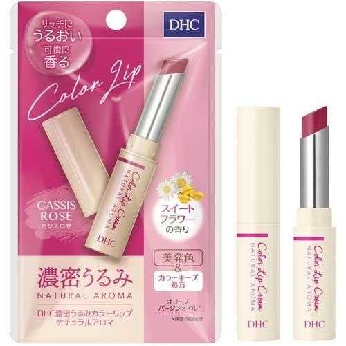 ลิปบำรุงริมฝีปาก DHC Color Lip Cream Natural Aroma 1.5g สี Cassis Rose
