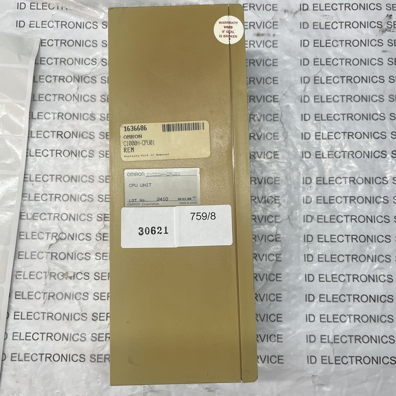 PLC " OMRON " MODEL : C1000H-CPU01