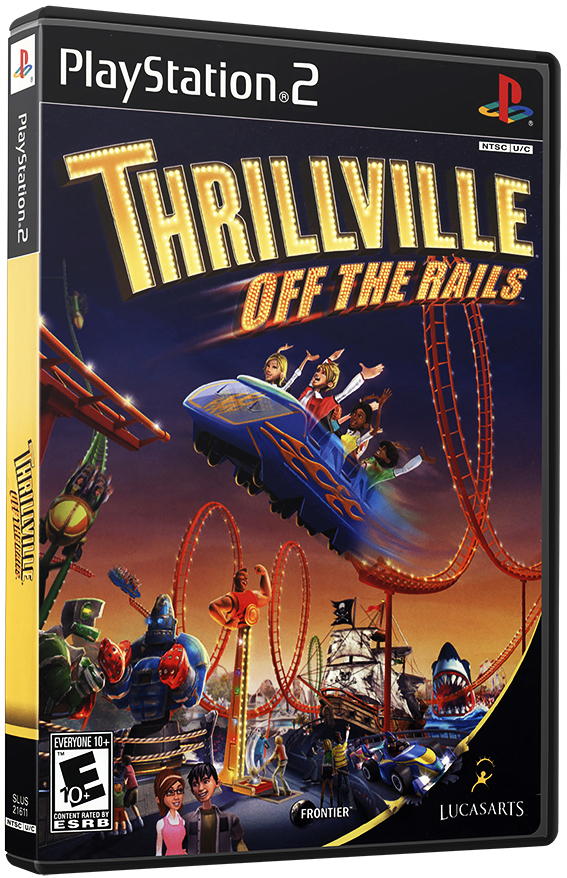 แผ่นเกมส์ PS2 : Thrillville - Off the Rails