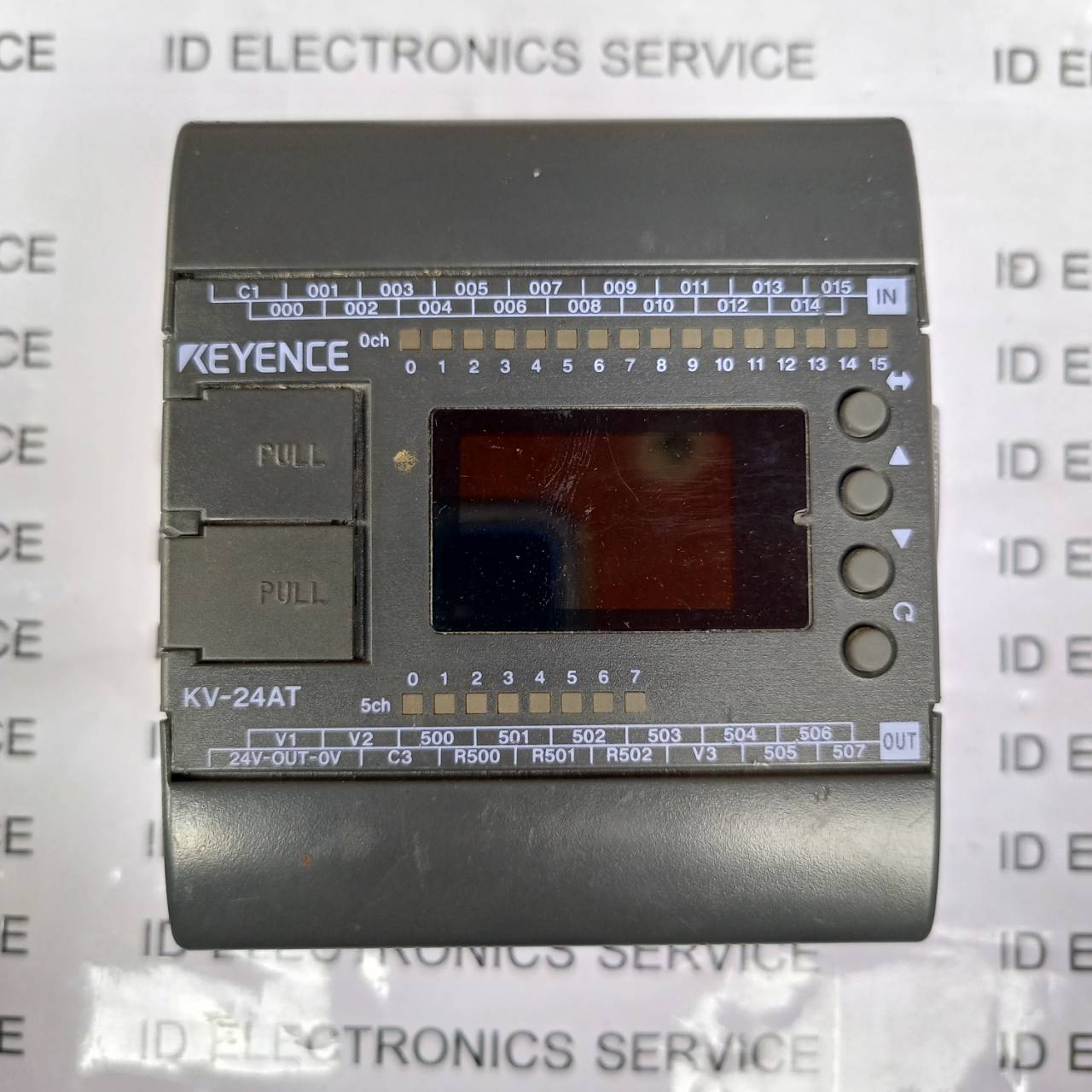 PLC " KEYENCE " MODEL : KV-24AT