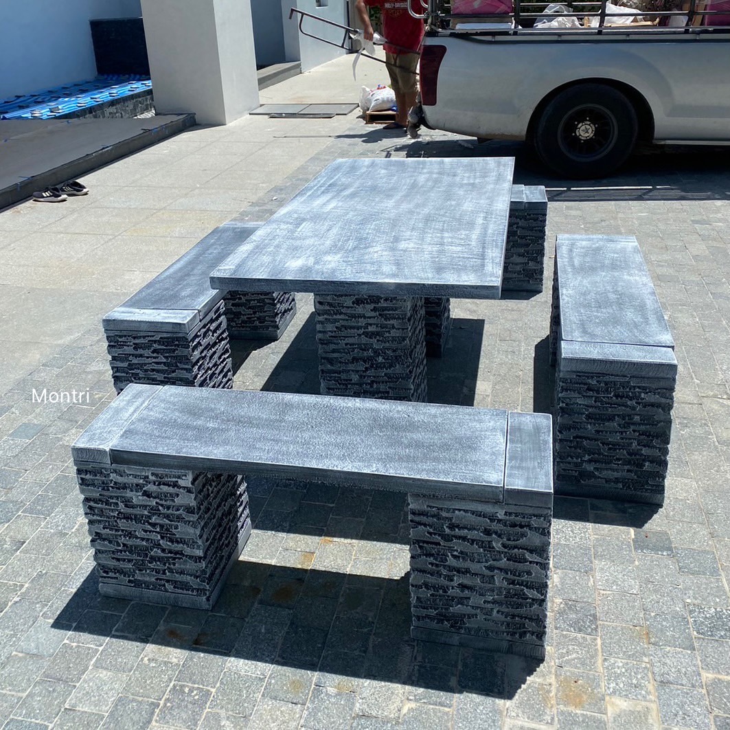 ชุดโต๊ะสนาม โต๊ะสนามกลางแจ้ง โต๊ะสนามโต๊ะสนามกลางแจ้ง ชุดโต๊ะสนาม ชุด 8 ที่นั่ง ขนาด 150*80 cm