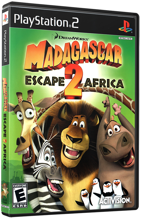 แผ่นเกมส์ PS2 : Madagascar - Escape 2 Africa