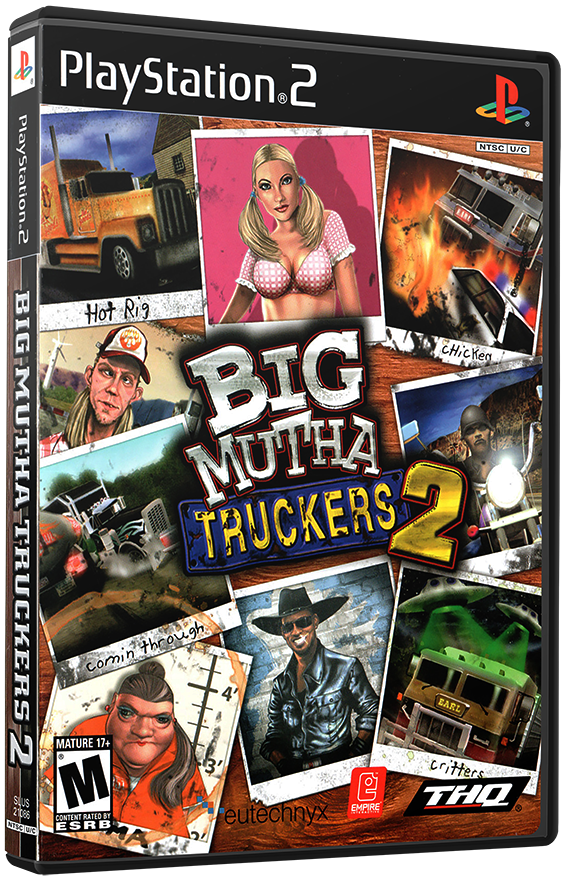 แผ่นเกมส์ PS2 : Big Mutha Truckers 2