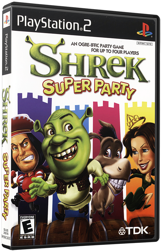 แผ่นเกมส์ PS2 : Shrek - Super Party