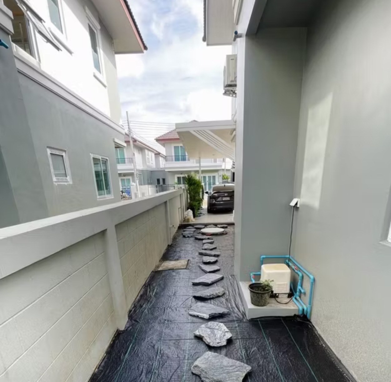 ผ้าคลุมดิน(เกรด A) 1 เมตร คลุมดิน