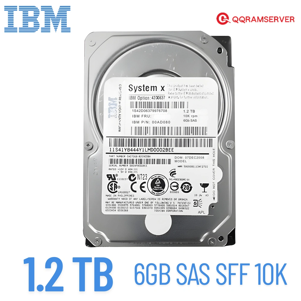 HDD Server IBM dx360 M4 1.2TB 6Gbps 10k Harddisk Server