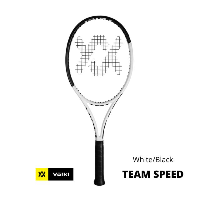 Team Speed White/Black (Pre-strung) the most comfortable “entry price level” racquet
