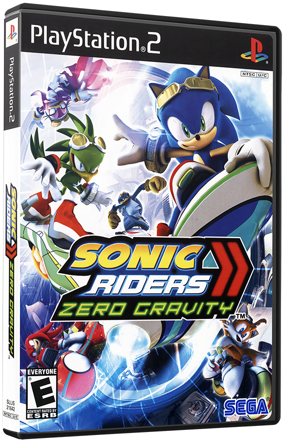 แผ่นเกมส์ PS2 : Sonic Riders - Zero Gravity