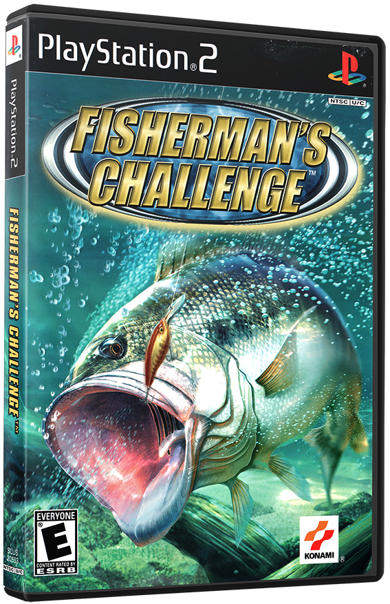 แผ่นเกมส์ PS2 : Fisherman's Challenge