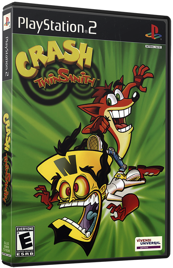 แผ่นเกมส์ PS2 : Crash Twinsanity