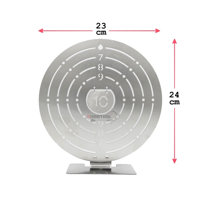เป้าอลูมิเนียมซ้อมยิง BB Gun เป้าทรงกลม