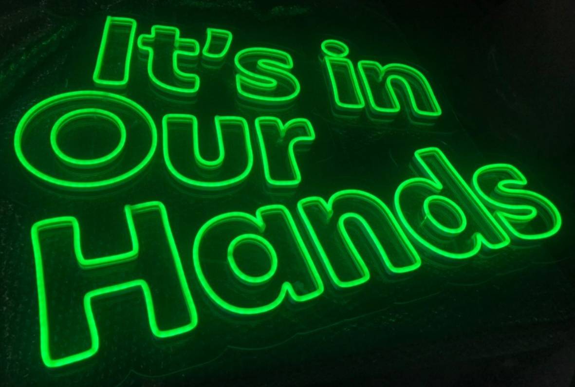 #ป้ายไฟนีออนดัดled