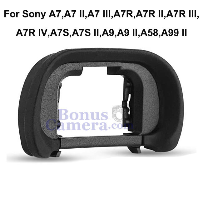 ES-EP18 ยางรองตากล้องโซนี่ A7,A7 II,A7 III,A7R,A7R II,A7R III,A7R IV,A7S,A7S II,A9,A9 II,A58,A99 II แทน Sony FDA-EP18 eye cup