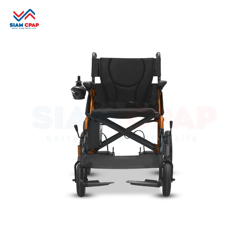 รถเข็นไฟฟ้า วีลแชร์ไฟฟ้า ยี่ห้อ Yuwell รุ่น D210BL การรับประกัน โครงสร้าง 3 ปี คอนโทรล แบตเตอรี่และมอเตอร์ 1 ปี