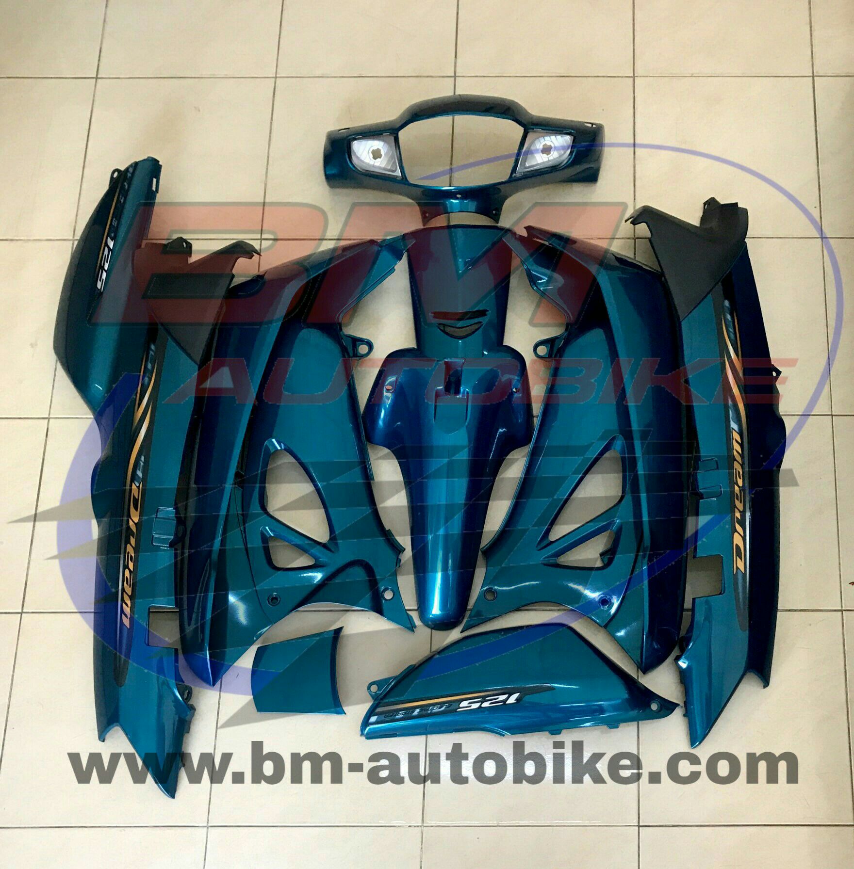 ชุด DREAM 125 สีเขียว 4,500 กรัม