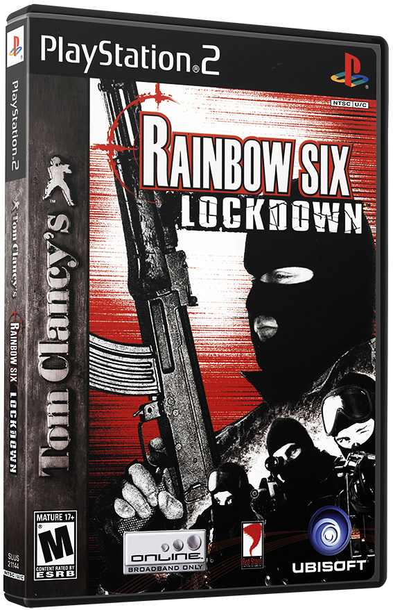แผ่นเกมส์ PS2 : Tom Clancy's Rainbow Six - Lockdown