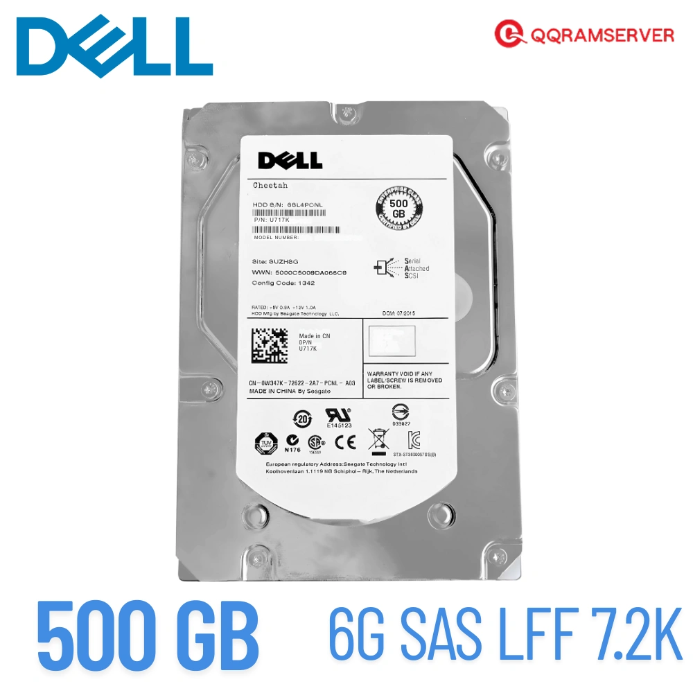 HDD Server Dell R230 500GB SAS 6Gb 7.2K Dell Harddisk Server