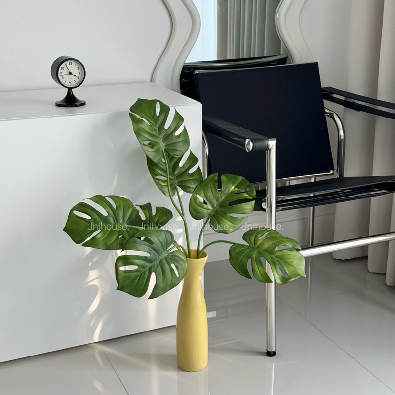 [พร้อมส่ง] Jnihouse : กิ่งมอนสเตร่าประดิษฐ์ (Monstera Plant)(Tree)