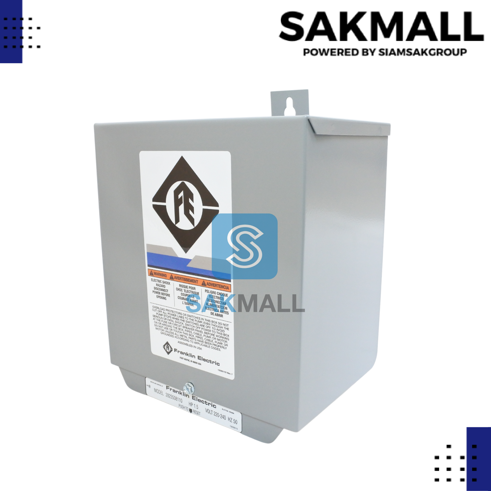 Franklin Control Box 1.5 HP 1เฟส 220V