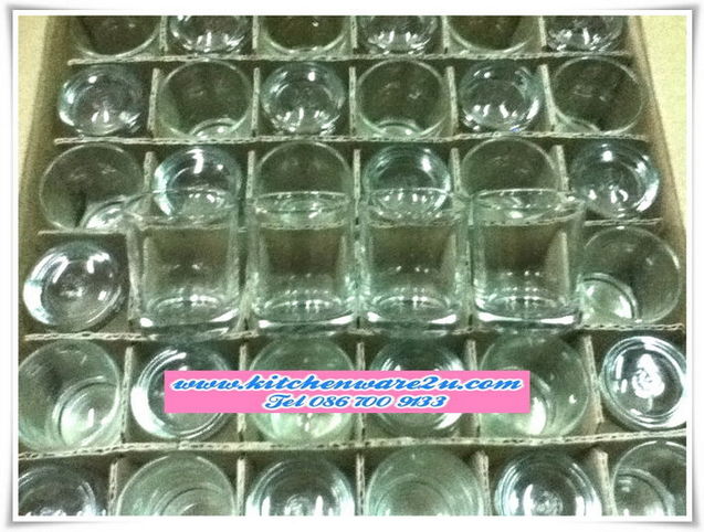 P06167 แก้วเป๊ก 2.1 Oz (60 มิล) (4.7*4.7*5.7 cm) ขายยกลัง (ราคาส่งต่อ 1 ลัง :144 ใบ)