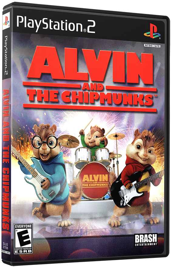 แผ่นเกมส์ PS2 : Alvin and the Chipmunks