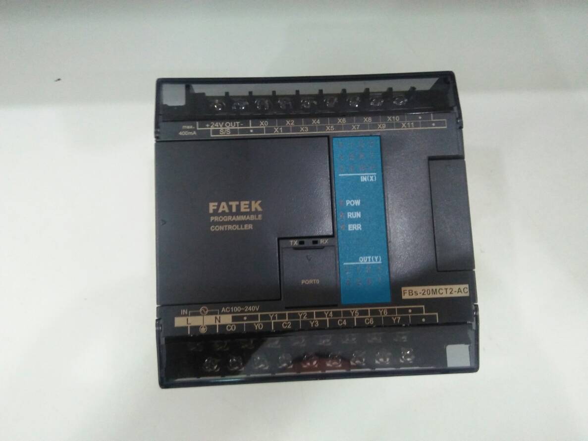 PLC " FATEK " MODEL : FBS-20MCT2-AC