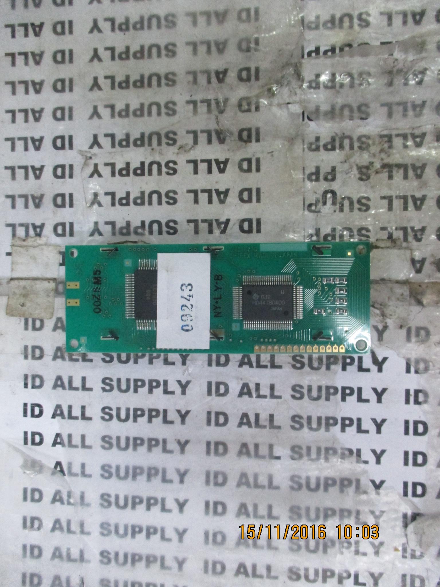 LCD PANEL " OPTREX " MODEL : DMC16230