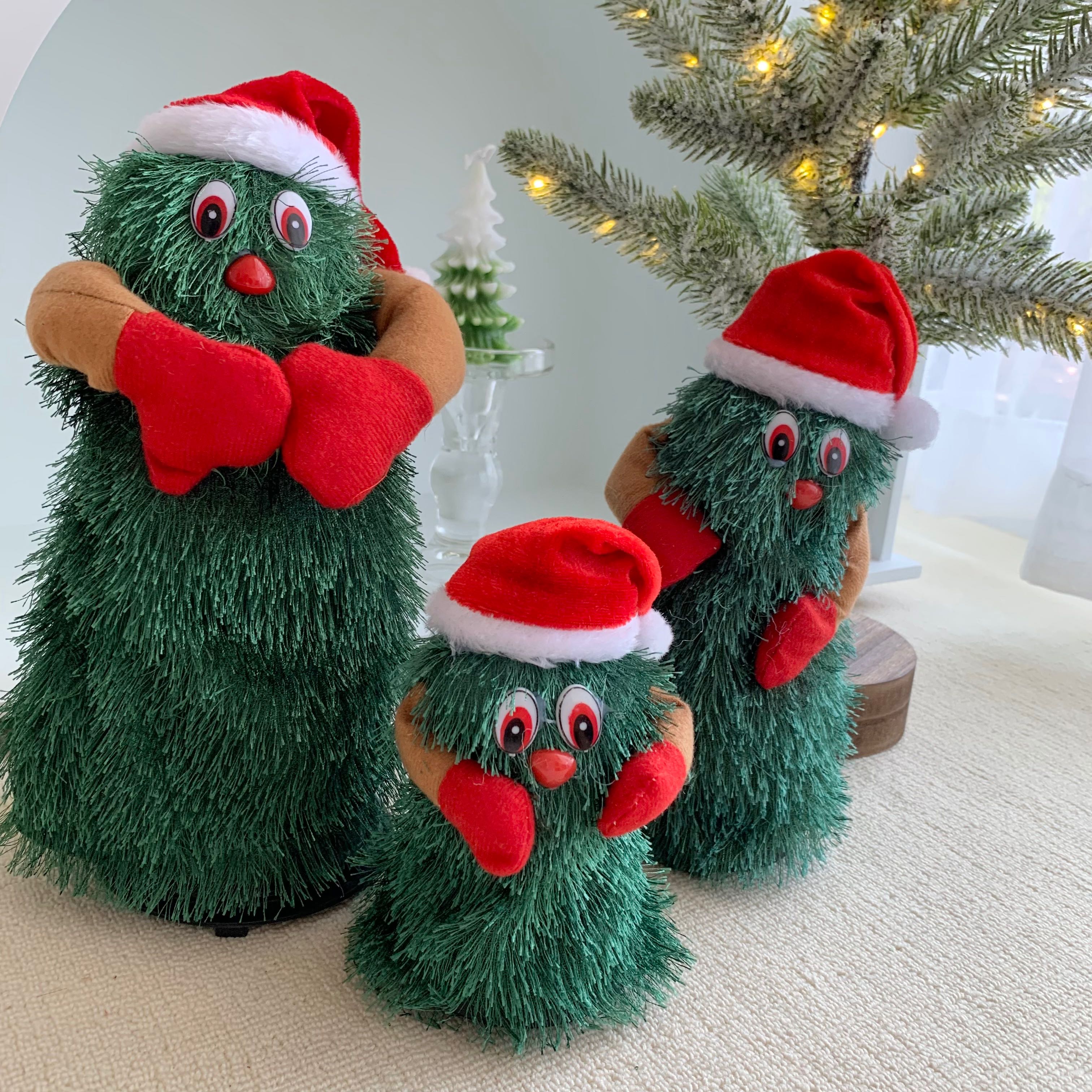 [พร้อมส่ง] Jnihouse : Rotating Christmas Tree ตุ๊กตาต้นคริสต์มาสเต้นได้