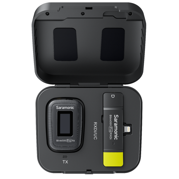 Saramonic Blink500 Pro B3 ไมโครโฟนไร้สาย คลื่น2.4GHz สำหรับอุปกรณ์ที่รองรับ Lightning (1ตัวรับ1ตัวส่ง)