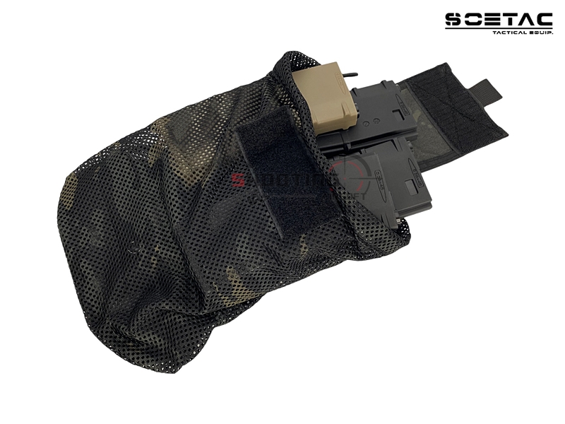 ถุงทิ้งแม็กกาซีน แบบพับได้ รุ่นตาข่าย Soetac