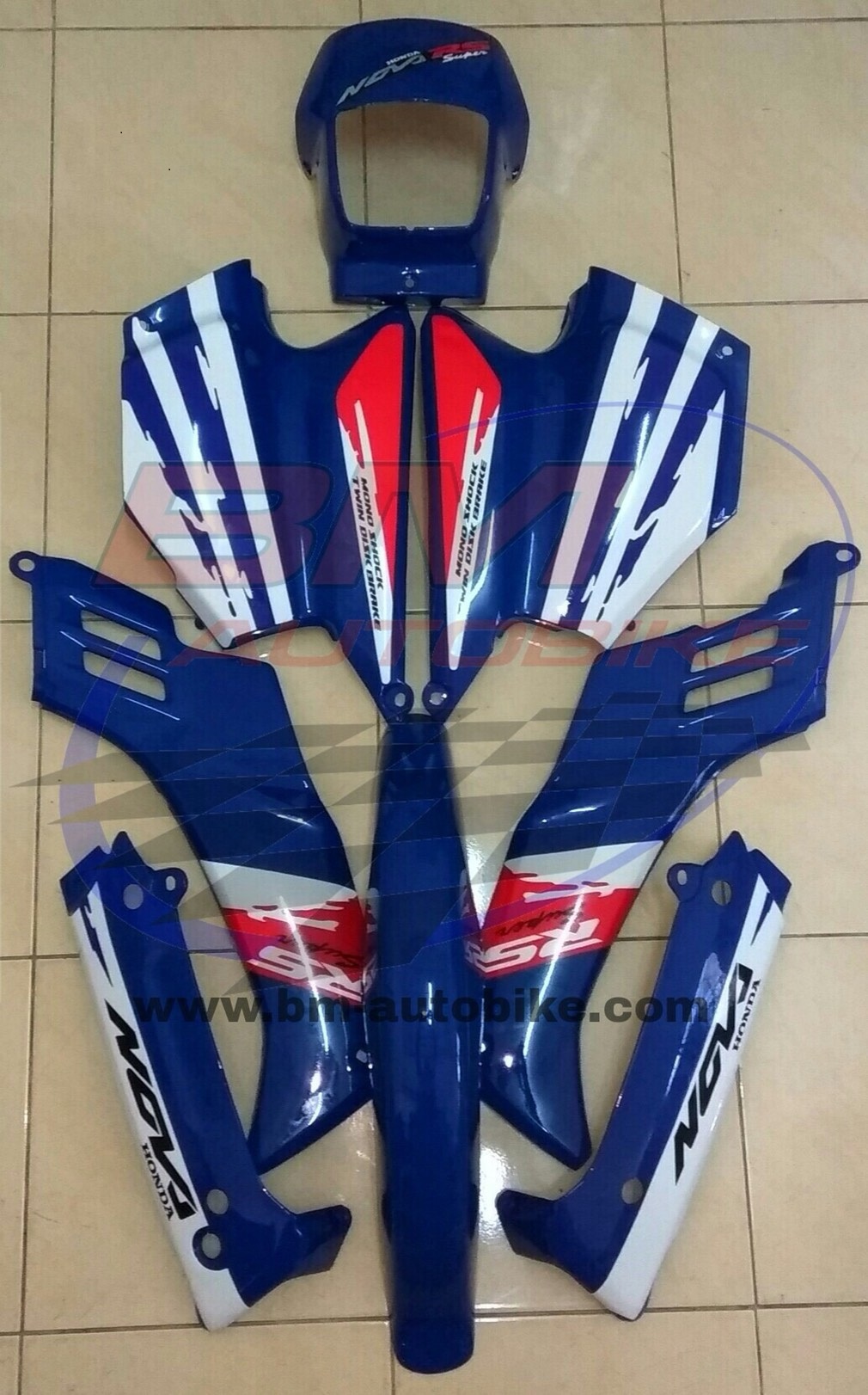 ชุดสี NOVA S น้ำเงิน 3 กก.