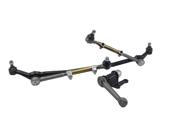 (ประกัน 6 เดือน) คันส่งกลางยกชุด TOYOTA TIGER 2WD / LN147, LN145, LN15#, TIGER 2WD / ขากลม / โตโยต้า ไทเกอร์ ตัวเตี้ย / 3CE-3621 / พวงมาลัยขวา (CENTER LINK, ROD END) ยี่ห้อ 333 (ยกชุด)