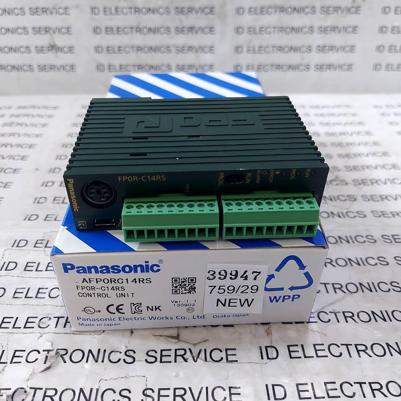 PLC " PANASONIC " MODEL : FP0R-C14RS