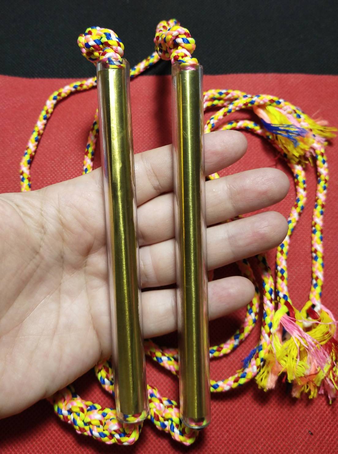 ตระกรุดโทน จารมือ 5 นิ้ว หลวงปู่สิงห์โต จิตตธัมโม สำนักสงฆ์ป่าทรงธรรม จ.อุบลราชธานี