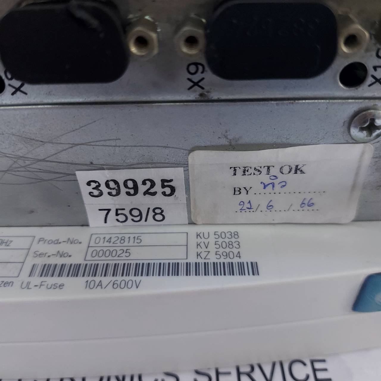 SERVO DRIVE " LENZE " MODEL : EVS9324-EP
