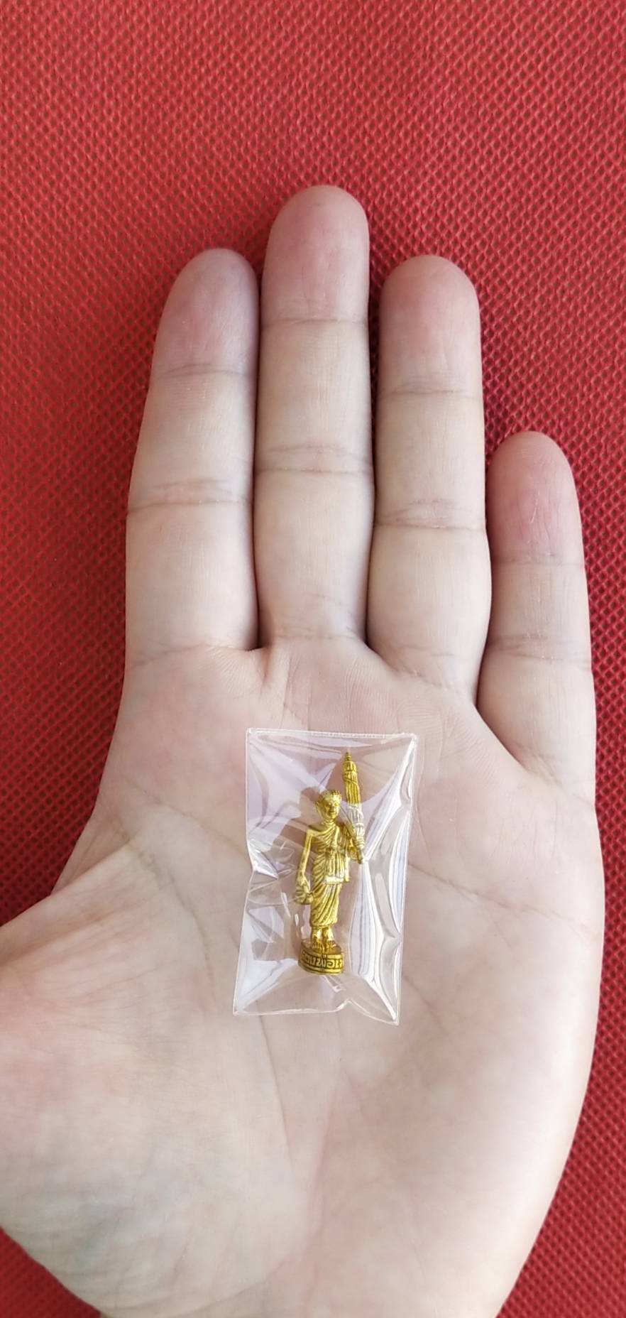 พระสีวลีมหาลาภ เนื้อทองทิพย์ หลวงพ่อเปลี่ยน วัดอรัญวิเวก จ.เชียงใหม่ ปี 2555 (พระป่ากรรมฐาน สายหลวงปู่มั่น ผู้ได้รับการยกย่องว่ามีฤทธิ์เยอะ)